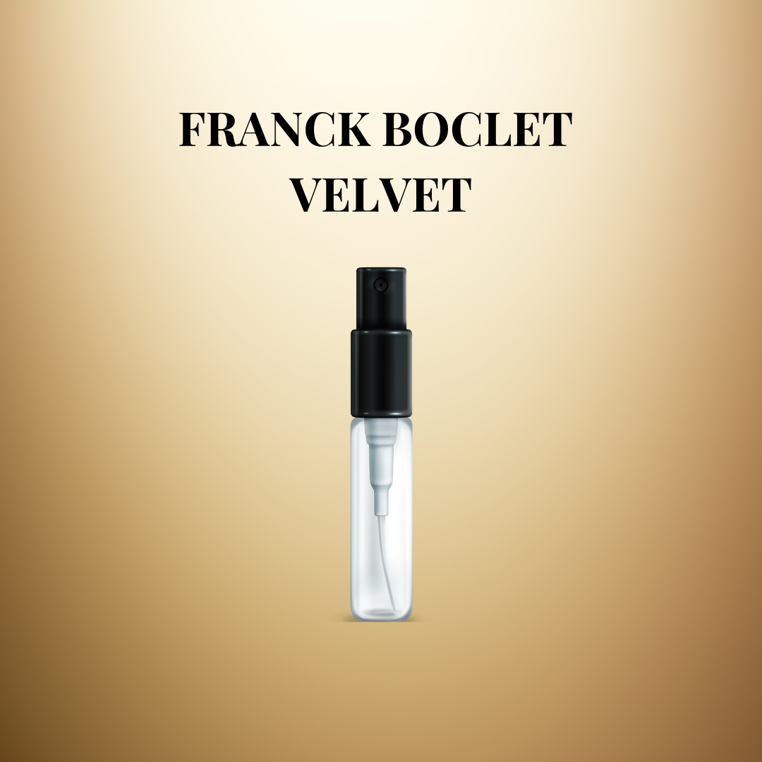 Échantillon Franck Boclet Velvet (2ml)